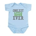 thumbnail image 1 of CafePress - Coolest Little Sister Ever Infant Bodysuit - Baby Light Bodysuit, Size Newborn - 24 Months, 1 of 4