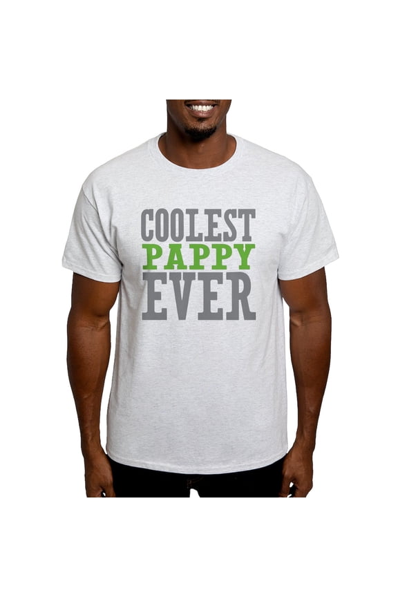 - Coolest Pappy Light T Shirt - Men's Classic Graphic T-Shirt
