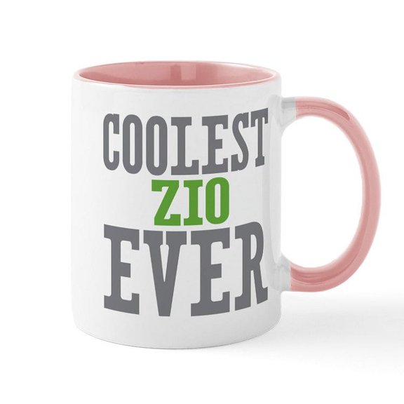 CafePress - Coolest Zio Ever Mug - 11 oz Ceramic Mug - Novelty Coffee Tea Cup