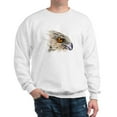 thumbnail image 1 of CafePress - Cooper Hawk Face Sweatshirt - Crew Neck Sweatshirt, 1 of 4