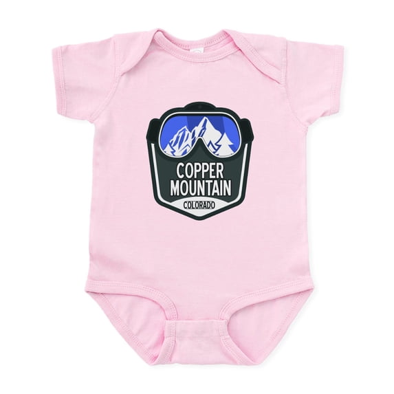 CafePress - Copper Mountain Infant Bodysuit - Baby Light Bodysuit, Size Newborn - 24 Months