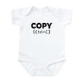 thumbnail image 1 of CafePress - Copy (Ctrl+C) Baby Body Suit - Baby Light Bodysuit, Size Newborn - 24 Months, 1 of 4