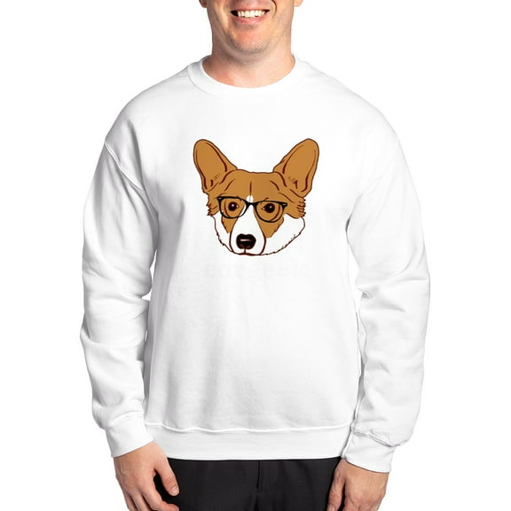 CafePress - Corgeek - Crew Neck Sweatshirt