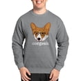 thumbnail image 1 of CafePress - Corgeek - Crew Neck Sweatshirt, 1 of 4