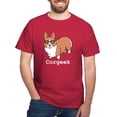 thumbnail image 1 of CafePress - Corgeek Dark T Shirt - Men's Classic Graphic Cotton T-Shirt, 1 of 4