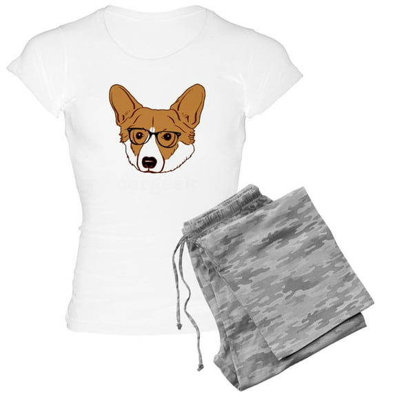 CafePress - Corgeek - Women's Light Pajamas