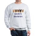 thumbnail image 1 of CafePress - Corgi Butts Drive Me Nuts Sweatshirt - Crew Neck Sweatshirt, 1 of 4