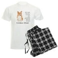 thumbnail image 1 of CafePress - Corgi Dad Men's Light Pajamas - Men's Light Loose Fit Cotton Pajama Set, 1 of 7