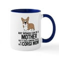 thumbnail image 1 of CafePress - Corgi Mom Mugs - 11 oz Ceramic Mug - Novelty Coffee Tea Cup, 1 of 4