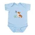 thumbnail image 1 of CafePress - Corgi With Butterfly Body Suit - Baby Light Bodysuit, Size Newborn - 24 Months, 1 of 4