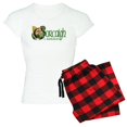 thumbnail image 1 of CafePress - Cork Dragon (Gaelic) Women's Light Pajamas - Women's Short Sleeve Print T-Shirt and Pants Light Cotton Pajama Set, 1 of 7