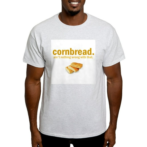 CafePress - Cornbread Ash Grey T Shirt - Men's Classic Graphic T-Shirt