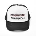 thumbnail image 1 of CafePress - Cornhole Champion - Adjustable Unisex Printed Trucker Hat with Mesh Back, 1 of 8