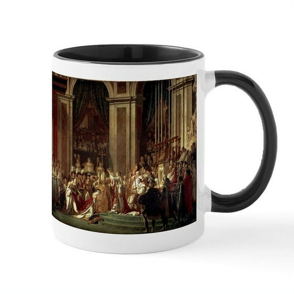 CafePress - Coronation Of Napoleon Mug - 11 oz Ceramic Mug - Novelty Coffee Tea Cup
