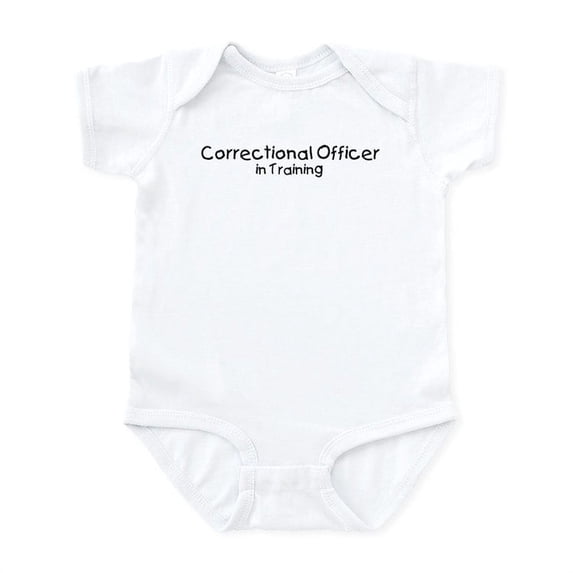 CafePress - Correctional Officer In Train Infant Bodysuit - Baby Light Bodysuit, Size Newborn - 24 Months