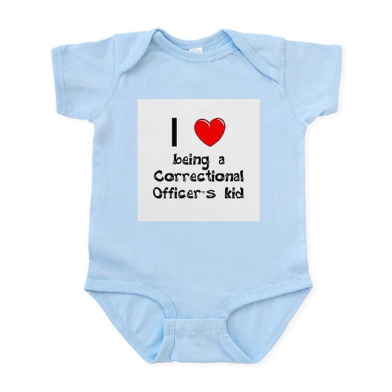 CafePress - Correctional Officer Infant Bodysuit - Baby Light Bodysuit, Size Newborn - 24 Months