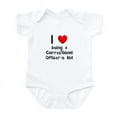 thumbnail image 1 of CafePress - Correctional Officer Infant Bodysuit - Baby Light Bodysuit, Size Newborn - 24 Months, 1 of 4