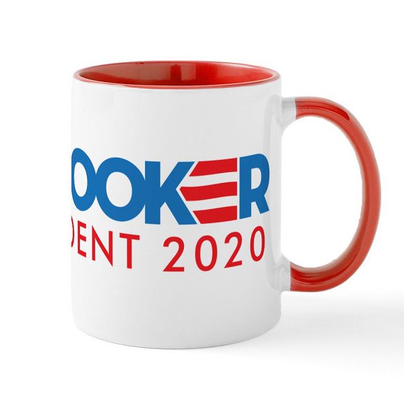 CafePress - Cory Booker For President - 11 oz Ceramic Mug - Novelty Coffee Tea Cup