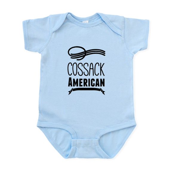 CafePress - Cossack American Body Suit - Baby Light Bodysuit, Size Newborn - 24 Months