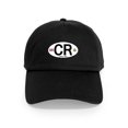 thumbnail image 1 of CafePress - Costa Rica Euro Oval Cap - Adjustable 100% Brushed Unisex Casual Cotton Baseball Cap, Beige, 1, 1 of 2