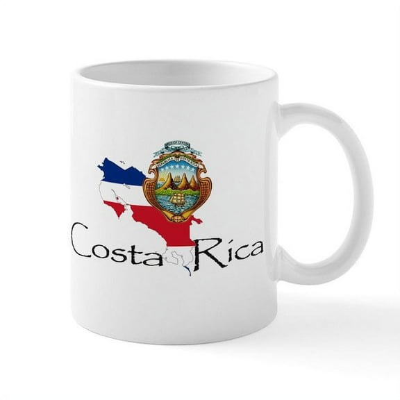 CafePress - Costa Rica Mugs - 11 oz Ceramic Mug - Novelty Coffee Tea Cup