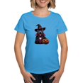 thumbnail image 1 of CafePress - Costumed Pitbull Halloween Women's Value T Shirt - Women's Traditional Fit Dark T-Shirt, 1 of 4