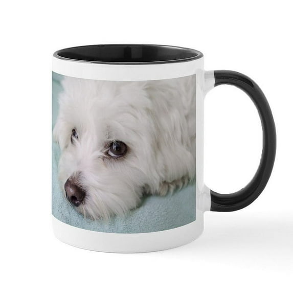 CafePress - Coton De Tulear Mugs - 11 oz Ceramic Mug - Novelty Coffee Tea Cup