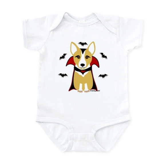 CafePress - Count Corgi Body Suit - Baby Light Bodysuit, Size Newborn - 24 Months