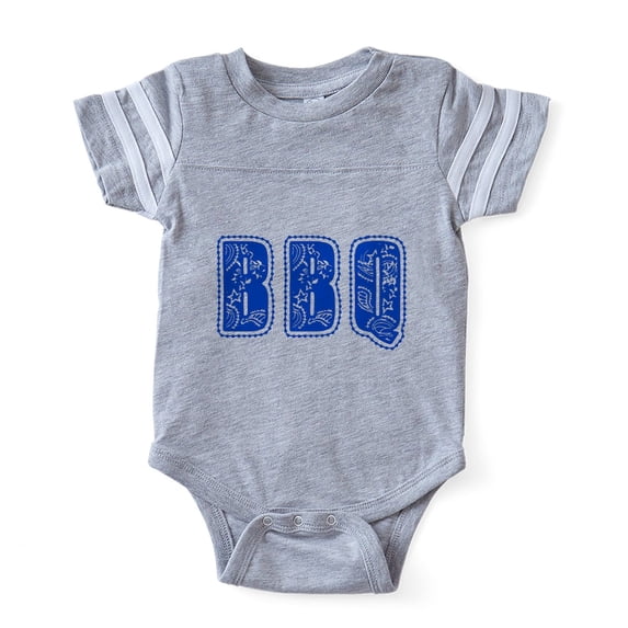 CafePress - Country Barbecue - Cute Infant Baby Football Bodysuit