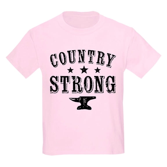 CafePress - Country Strong T Shirt - Light T-Shirt Kids XS-XL