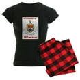 thumbnail image 1 of CafePress - County Mayo COA Pajamas - Women's Short Sleeve Print T-Shirt and Pants Dark Cotton Pajama Set, 1 of 7