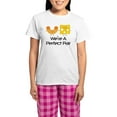 thumbnail image 1 of CafePress - Couples Mac And Cheese Pair Pajamas - Women's Short Sleeve Print T-Shirt and Pants Light Cotton Pajama Set, 1 of 7