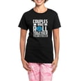 thumbnail image 1 of CafePress - Couples Who Roll Together, Stay Together V Pajamas - Women's Short Sleeve Print T-Shirt and Pants Dark Cotton Pajama Set, 1 of 7