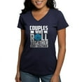 thumbnail image 1 of CafePress - Couples Who Roll Together, Stay Together V T Shirt - Women's V-Neck Dark T-Shirt, 1 of 4