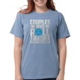 thumbnail image 1 of CafePress - Couples Who Roll Together, Stay Together V T Shirt - Womens Comfort Colors® Shirt, 1 of 4