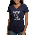 thumbnail image 1 of CafePress - Courage And German Shepherd T Shirt T Shirt - Women's V-Neck Dark T-Shirt, 1 of 4