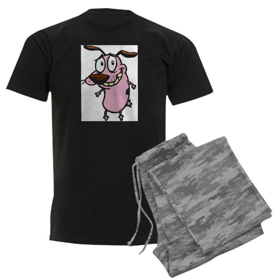 CafePress - Courage Pajamas - Men's Dark Loose Fit Cotton Pajama Set