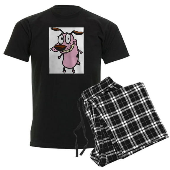 CafePress - Courage Pajamas - Men's Dark Loose Fit Cotton Pajama Set
