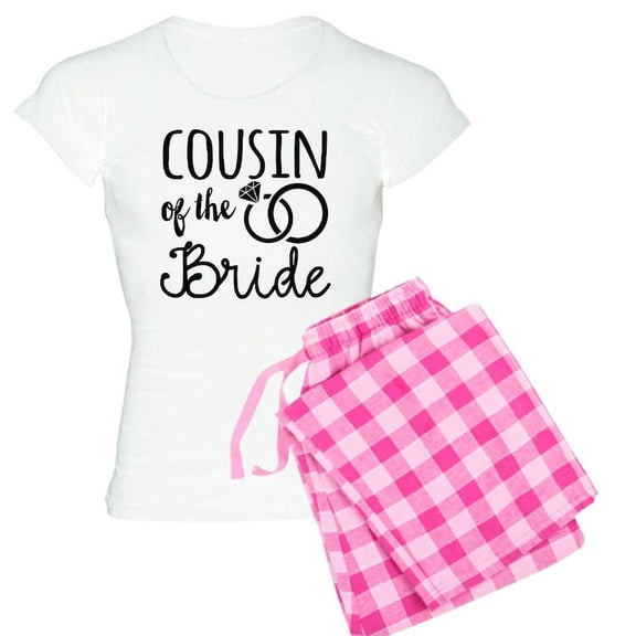 CafePress - Cousin Of The Bride - Women's Light Pajamas