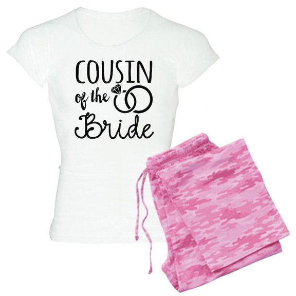 CafePress - Cousin Of The Bride - Women's Light Pajamas