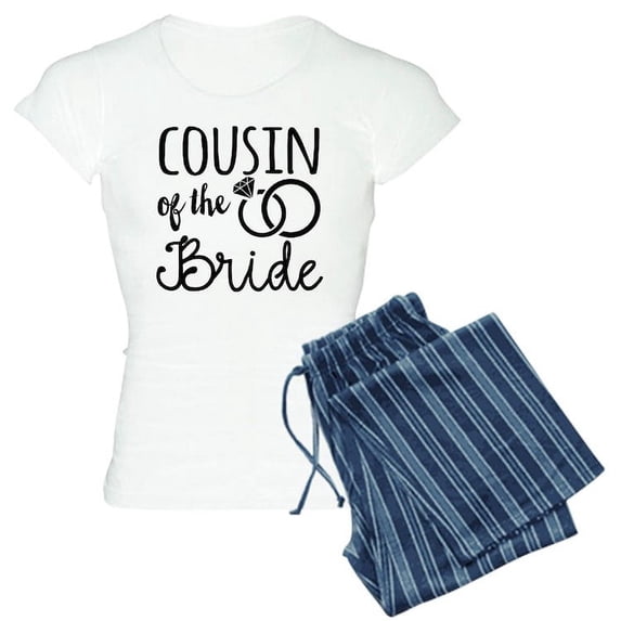 CafePress - Cousin Of The Bride - Women's Light Pajamas