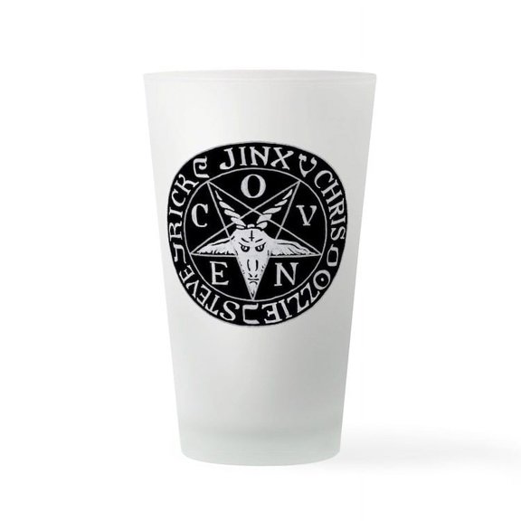 CafePress - Coven Sigil Pentacle - Pint Glass, Drinking Glass, 16 oz. CafePress