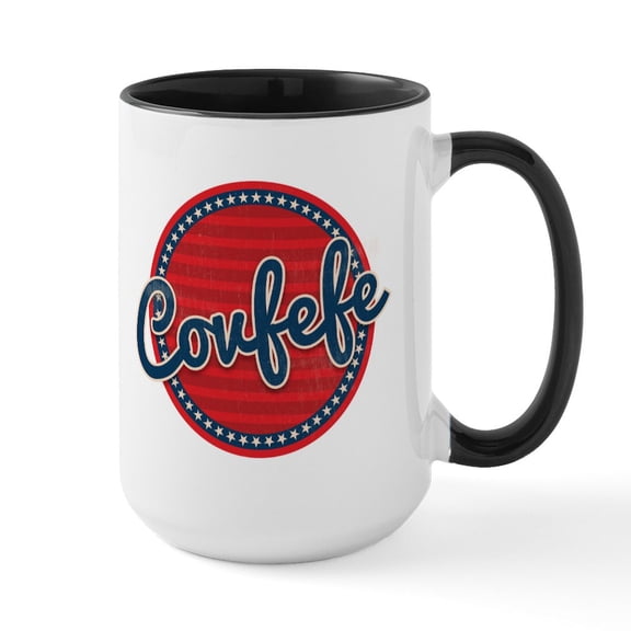 CafePress - Covfefe - 15 oz Ceramic Large White Nolvety Mug