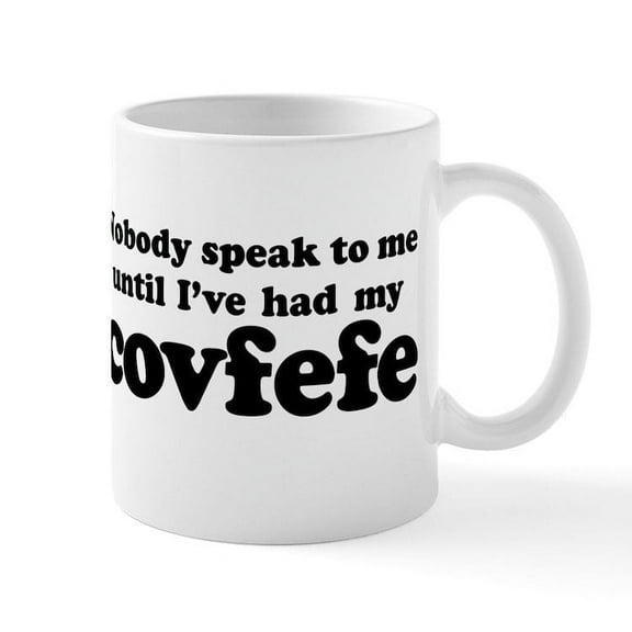 CafePress - Covfefe Mug Mugs - 11 oz Ceramic Mug - Novelty Coffee Tea Cup