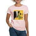 thumbnail image 1 of CafePress - Cow Sunflower T Shirt - Women's Classic T-Shirt, 1 of 4
