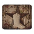 thumbnail image 1 of CafePress - Cowboy Boots Western Country Barn Wood Mousepad - Non-slip Rubber Mousepad, Gaming Mouse Pad, 1 of 6
