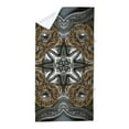 thumbnail image 1 of CafePress - Cowboy Metallic Pattern Vintage Western - Large Beach Towel, Soft 30"x60" Towel with Unique Design, 1 of 3