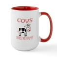 thumbnail image 1 of CafePress - Cows Ceramic Mug - 15 oz Ceramic Large White Novelty Mug, 1 of 4
