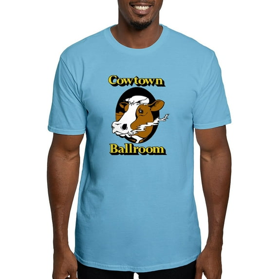 CafePress - Cowtown Ballroom Men's Classic T Shirt - Fitted T-Shirt, Vintage Fit Soft Cotton Tee
