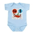 thumbnail image 1 of CafePress - Crab 1St Birthday Infant Bodysuit - Baby Light Bodysuit, Size Newborn - 24 Months, 1 of 4